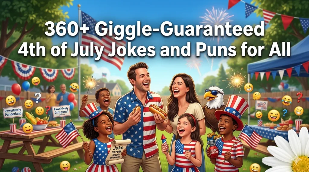 Giggle-Guaranteed 4th of July Jokes and Puns for All