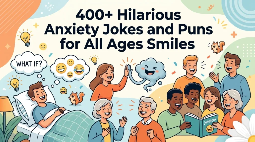 Hilarious Anxiety Jokes and Puns for All Ages Smiles