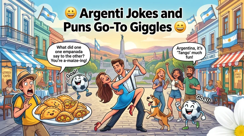 argentina jokes puns go giggles