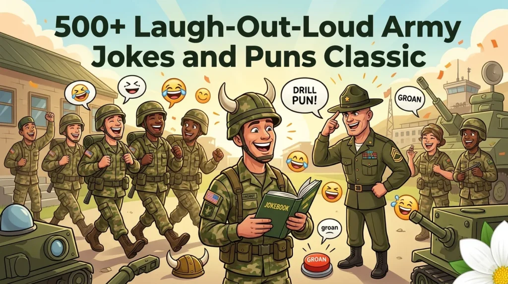Laugh-Out-Loud Army Jokes and Puns Classic