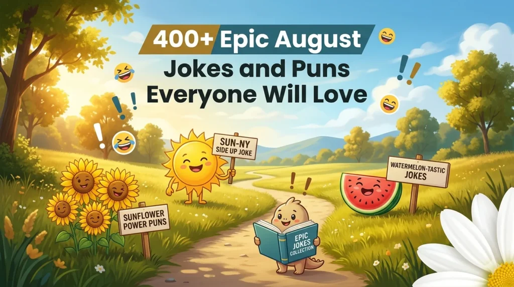 Epic August Jokes and Puns Everyone Will Love