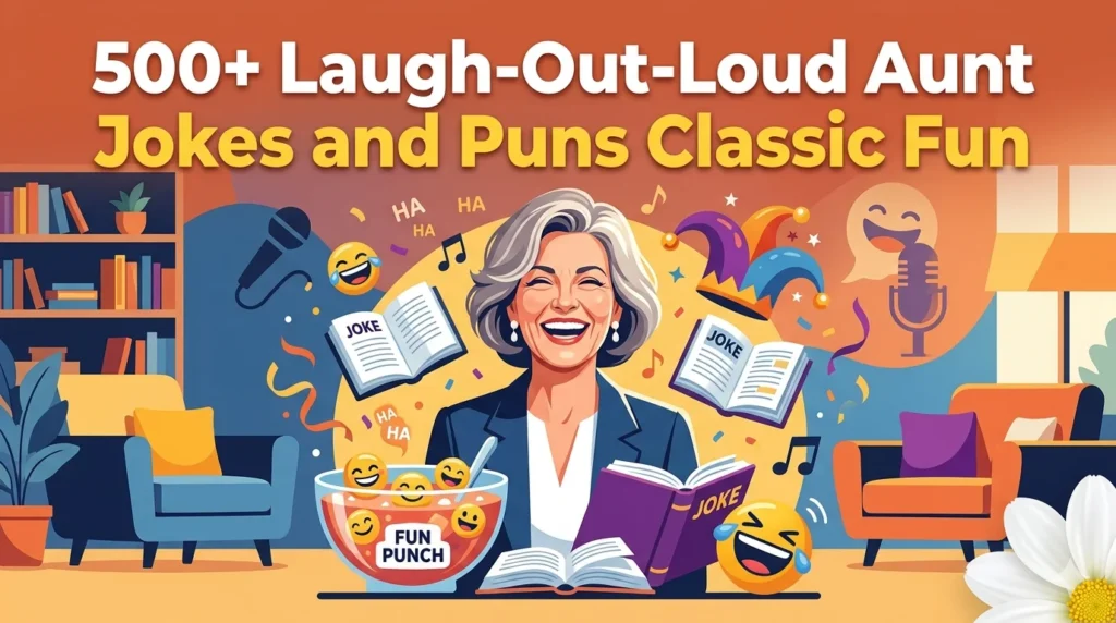 Laugh-Out-Loud Aunt Jokes and Puns Classic Fun