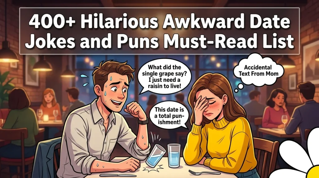 Hilarious Awkward Date Jokes and Puns Must-Read List