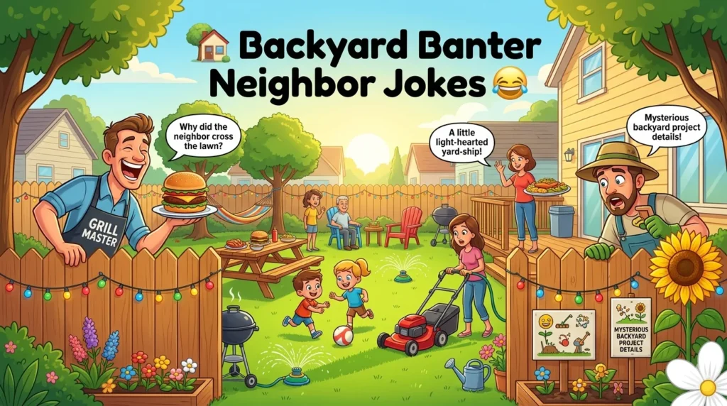 Backyard Banter Neighbor Jokes