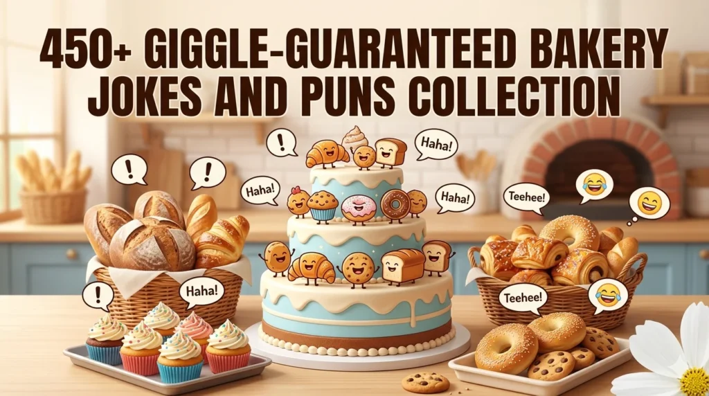 Giggle-Guaranteed Bakery Jokes and Puns Collection