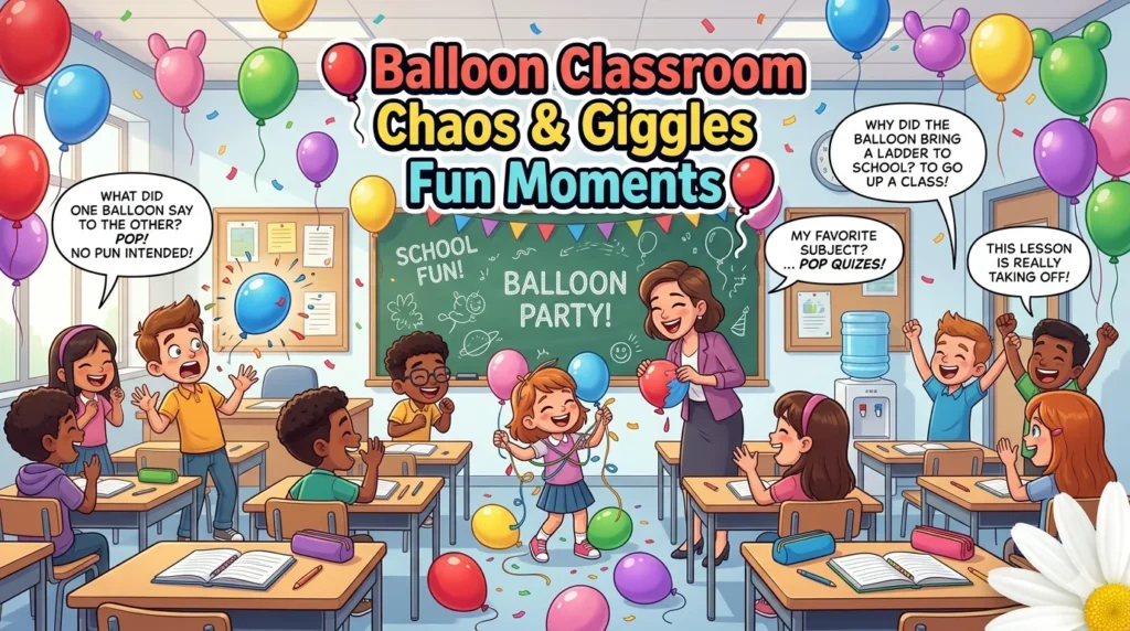 Balloon Classroom Chaos & Giggles Fun Moments