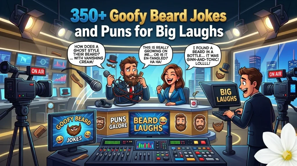 Goofy Beard Jokes and Puns for Big Laughs