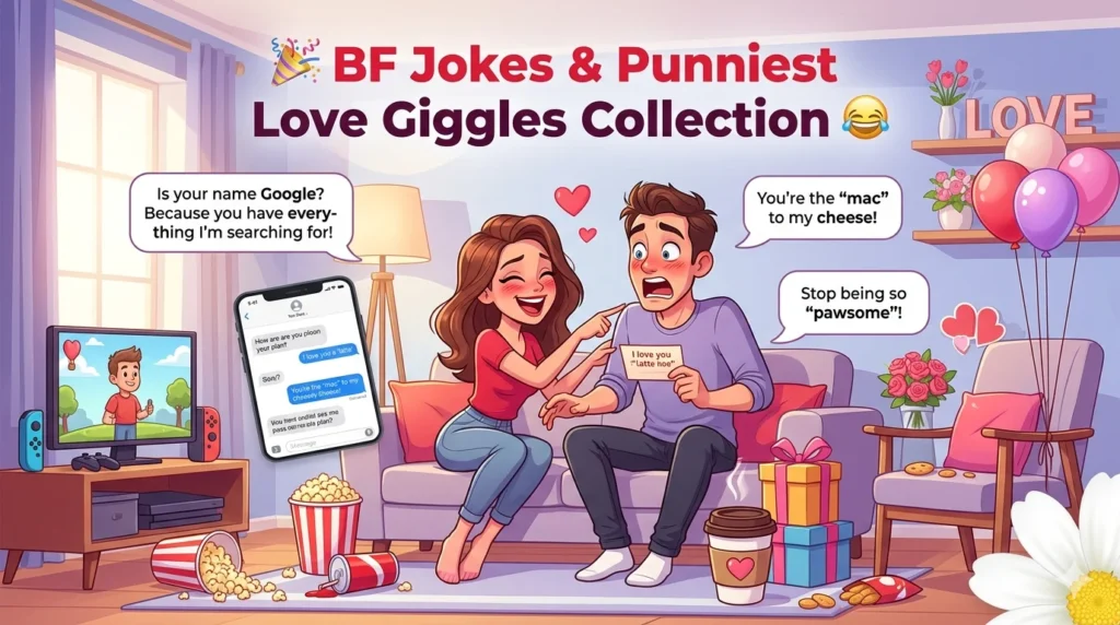 BF Jokes & Punniest Love Giggles Collection