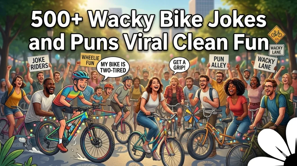 Wacky Bike Jokes and Puns Viral Clean Fun