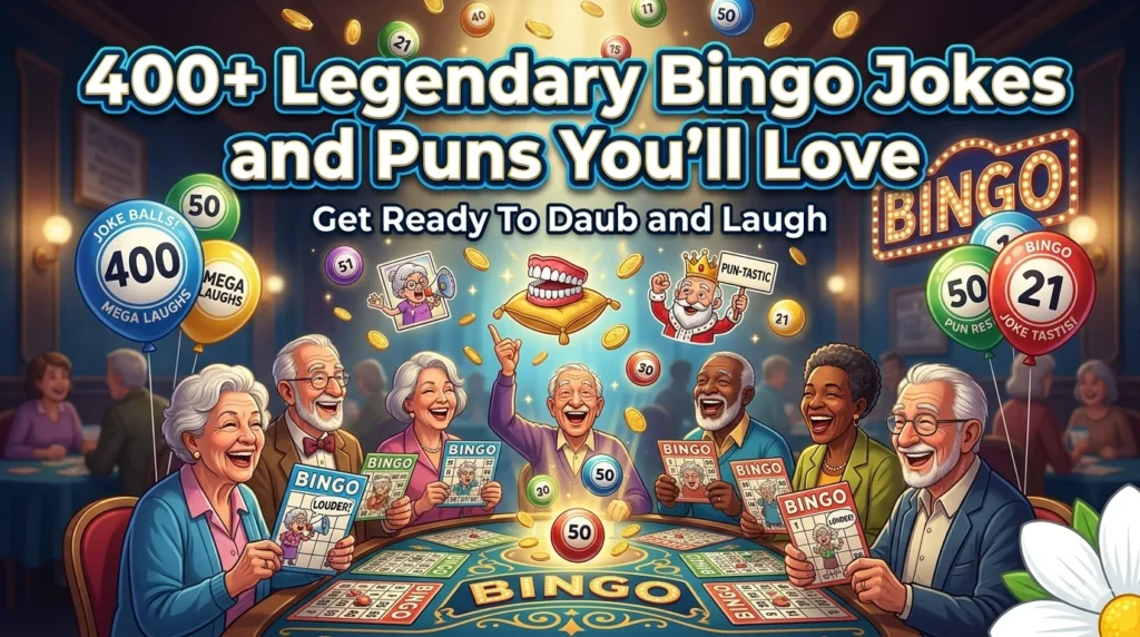 Legendary Bingo Jokes and Puns You’ll Love