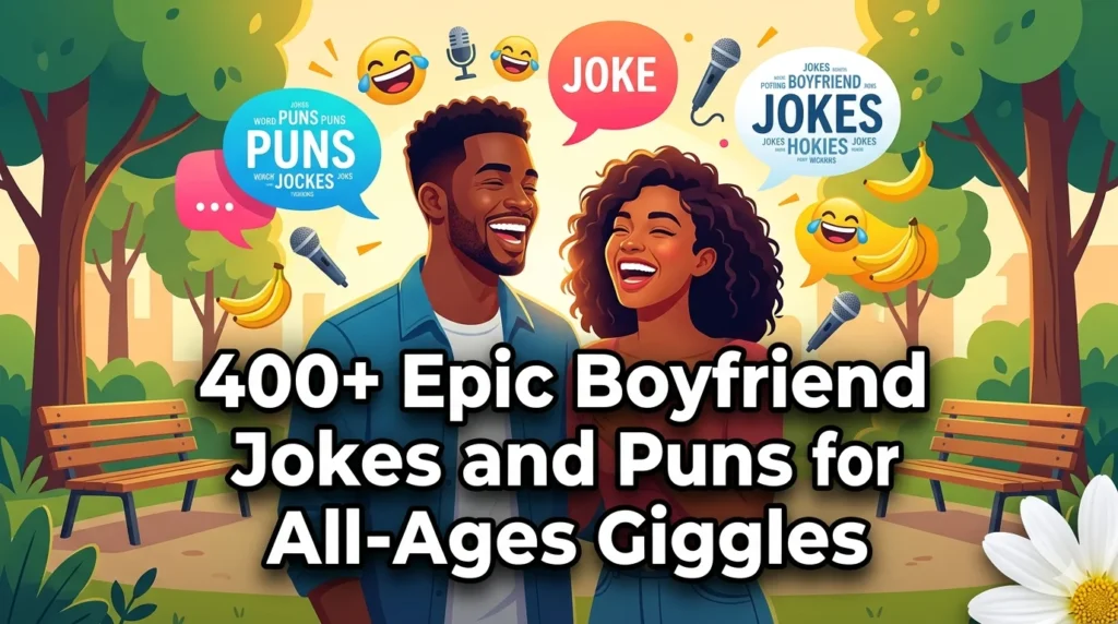 Epic Boyfriend Jokes and Puns for All-Ages Giggles