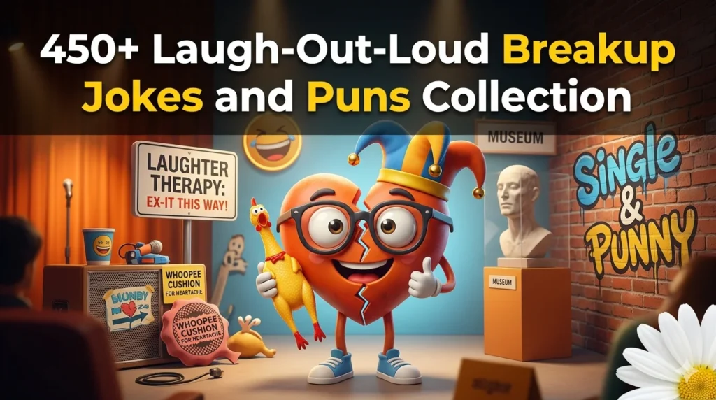 Laugh-Out-Loud Breakup Jokes and Puns Collection