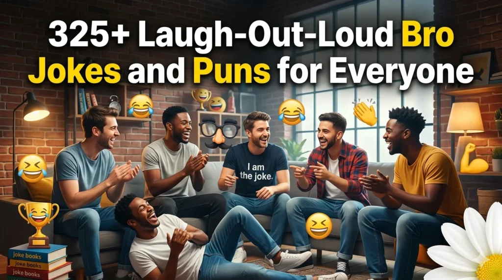 Laugh-Out-Loud Bro Jokes and Puns for Everyone
