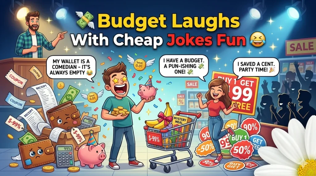 Budget Laughs With Cheap Jokes Fun