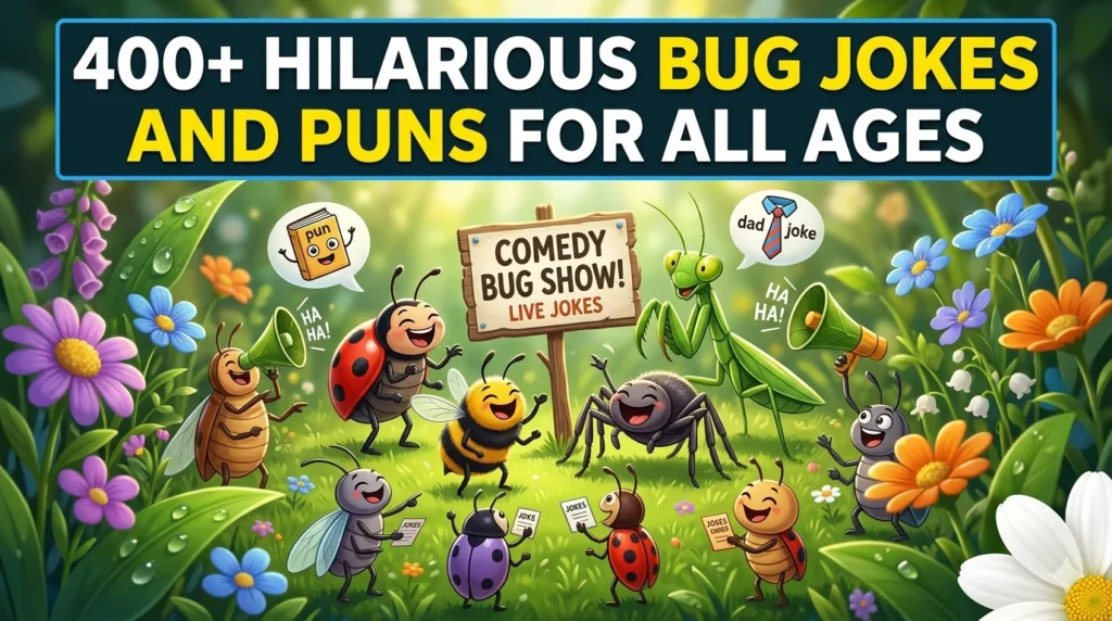 Hilarious Bug Jokes and Puns for All Ages