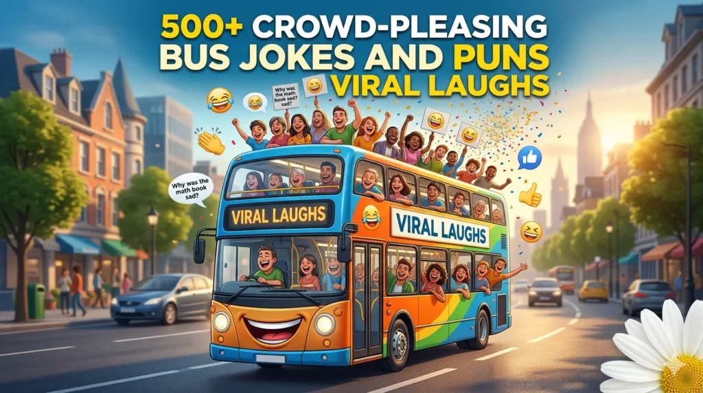 Crowd-Pleasing Bus Jokes and Puns Viral Laughs