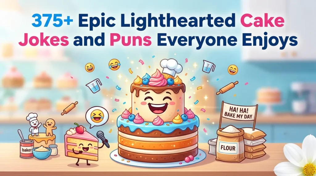 Epic Lighthearted Cake Jokes and Puns Everyone Enjoys