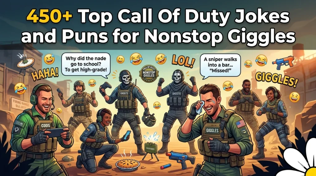 Top Call Of Duty Jokes and Puns for Nonstop Giggles