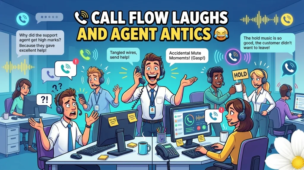 Call Flow Laughs And Agent Antics