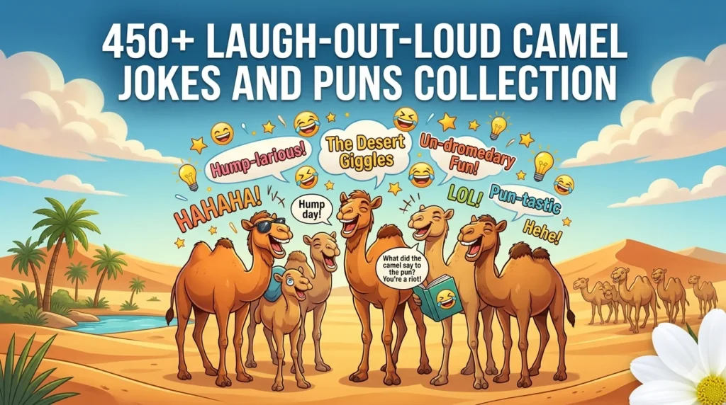 Laugh-Out-Loud Camel Jokes and Puns Collection