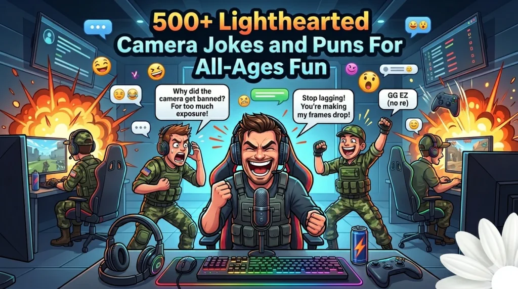 Lighthearted Camera Jokes and Puns For All-Ages Fun