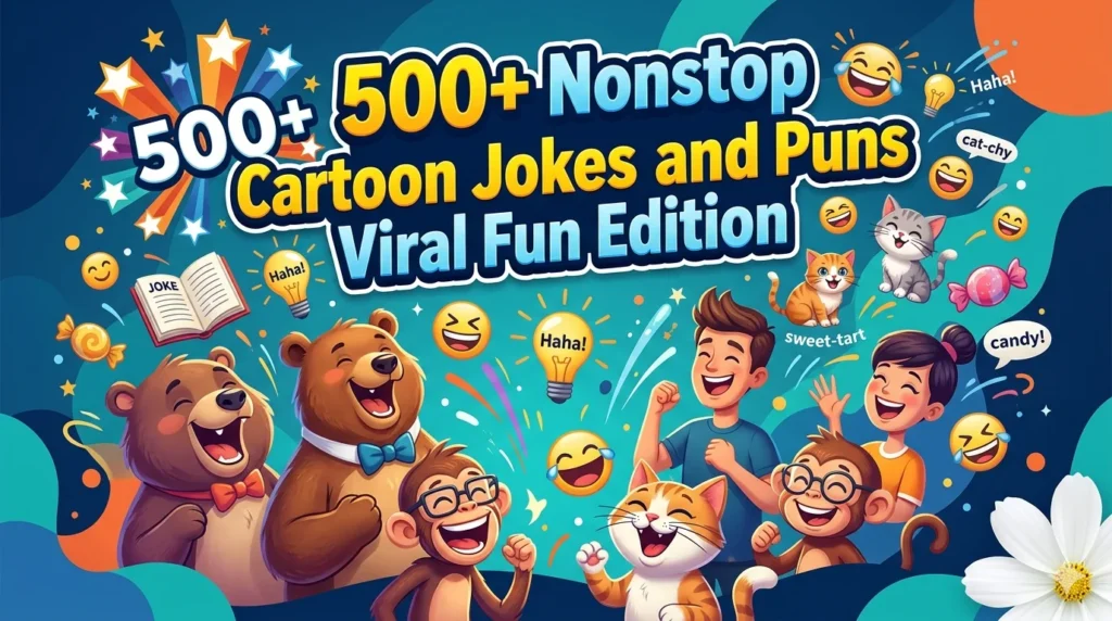 Nonstop Cartoon Jokes and Puns Viral Fun Edition