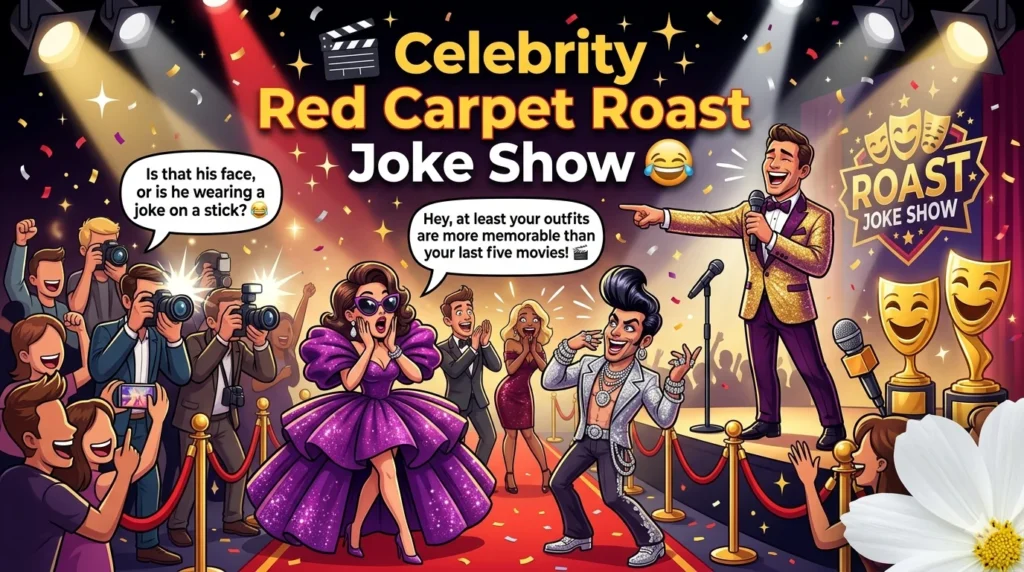 🎬 Celebrity Red Carpet Roast Joke Show 😂