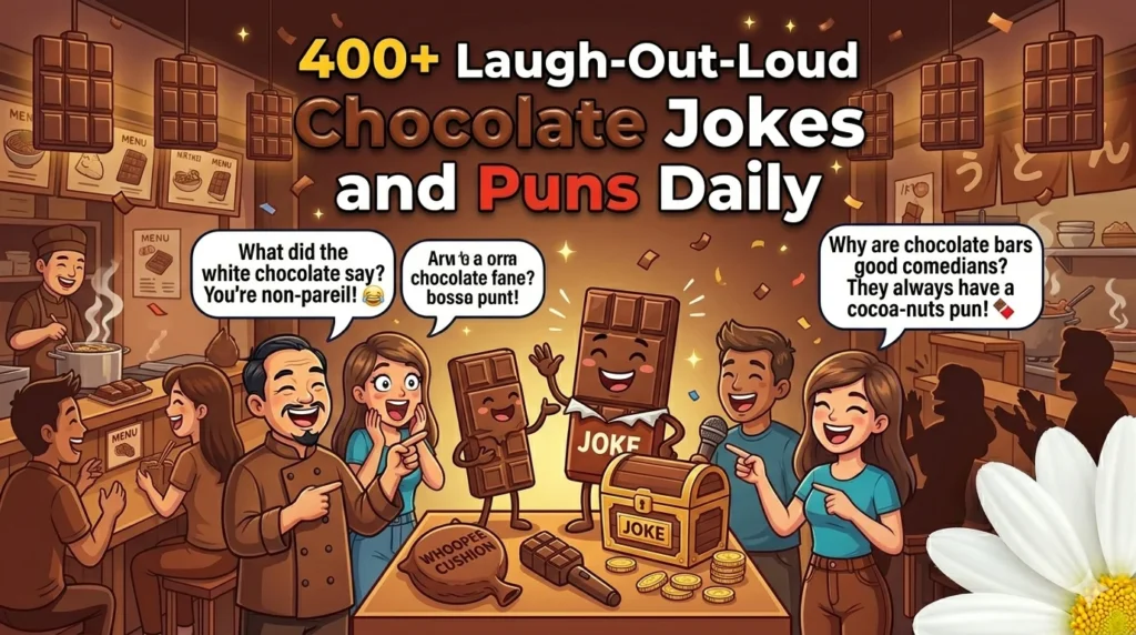 Laugh-Out-Loud Chocolate Jokes and Puns Daily