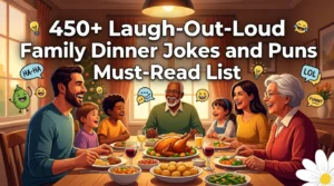 Laugh-Out-Loud Family Dinner Jokes and Puns Must-Read List