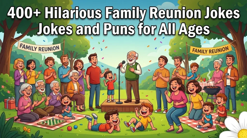 Hilarious Family Reunion Jokes Jokes and Puns for All Ages