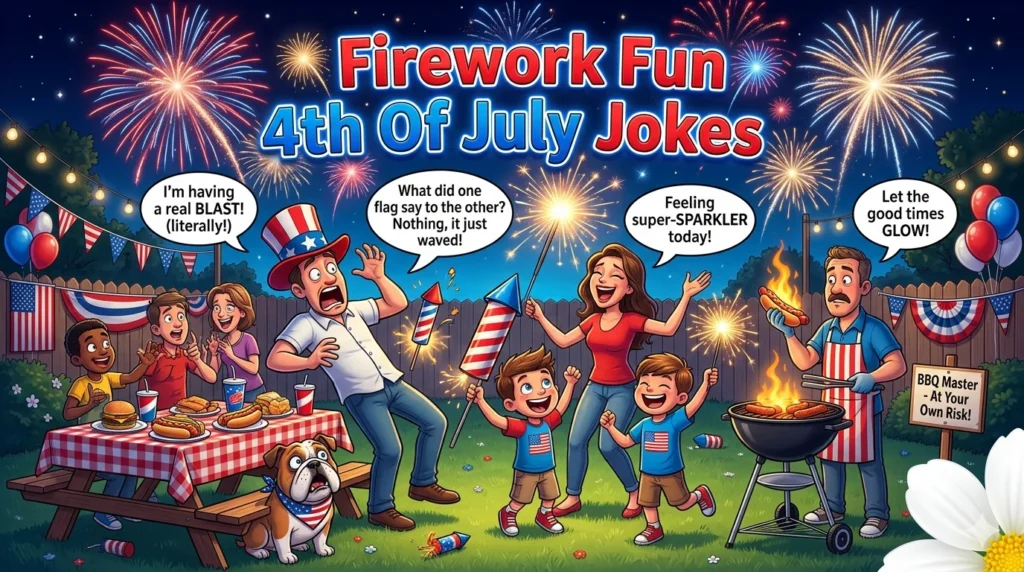 Firework Fun 4th Of July Jokes