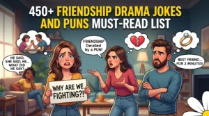Friendship Drama Jokes and Puns Must-Read List