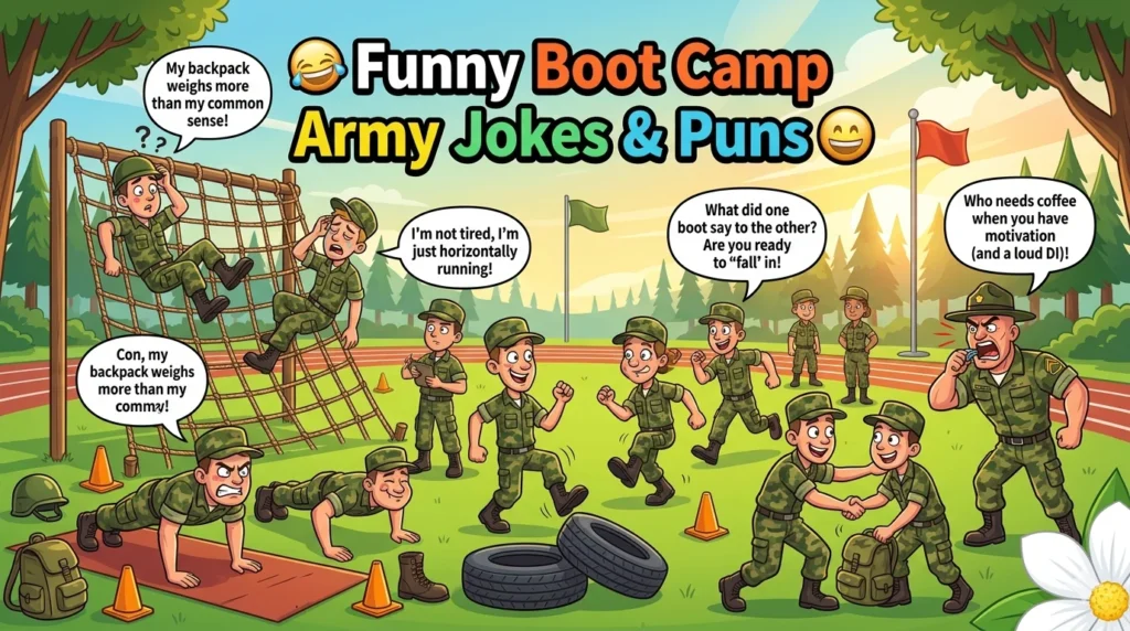 Funny Boot Camp Army Jokes & Puns