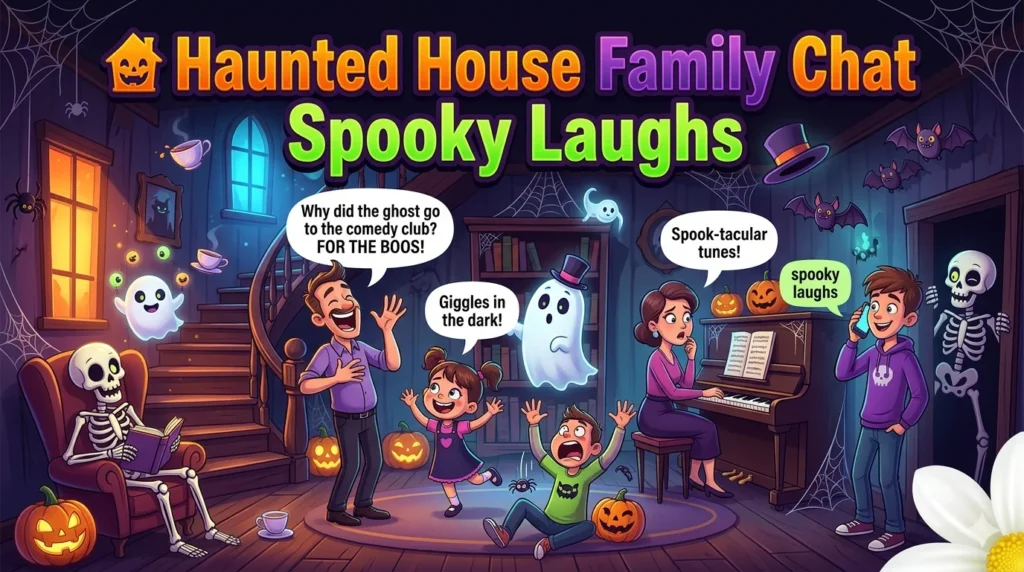 Haunted House Family Chat Spooky Laughs