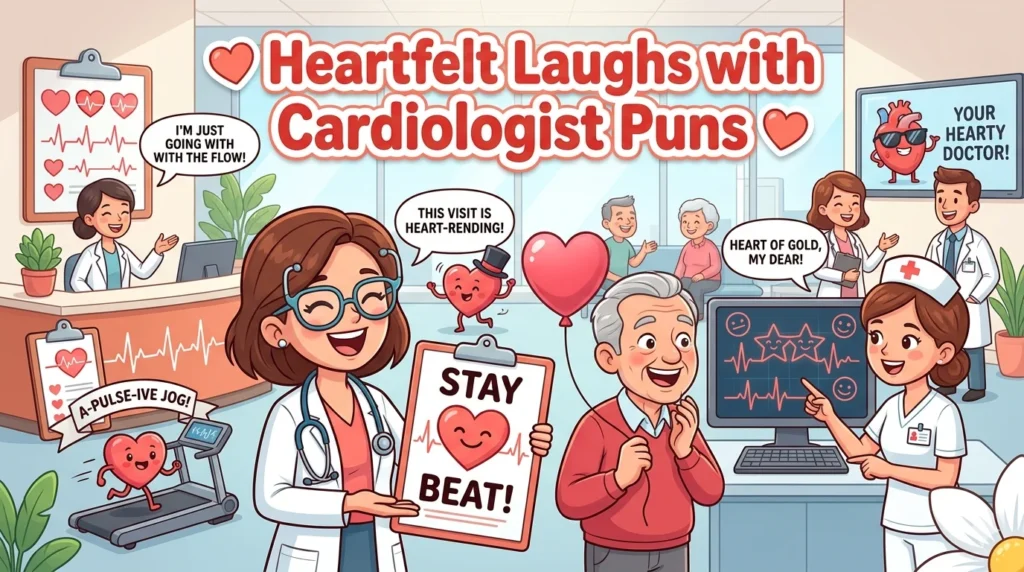 Heartfelt Laughs with Cardiologist Puns