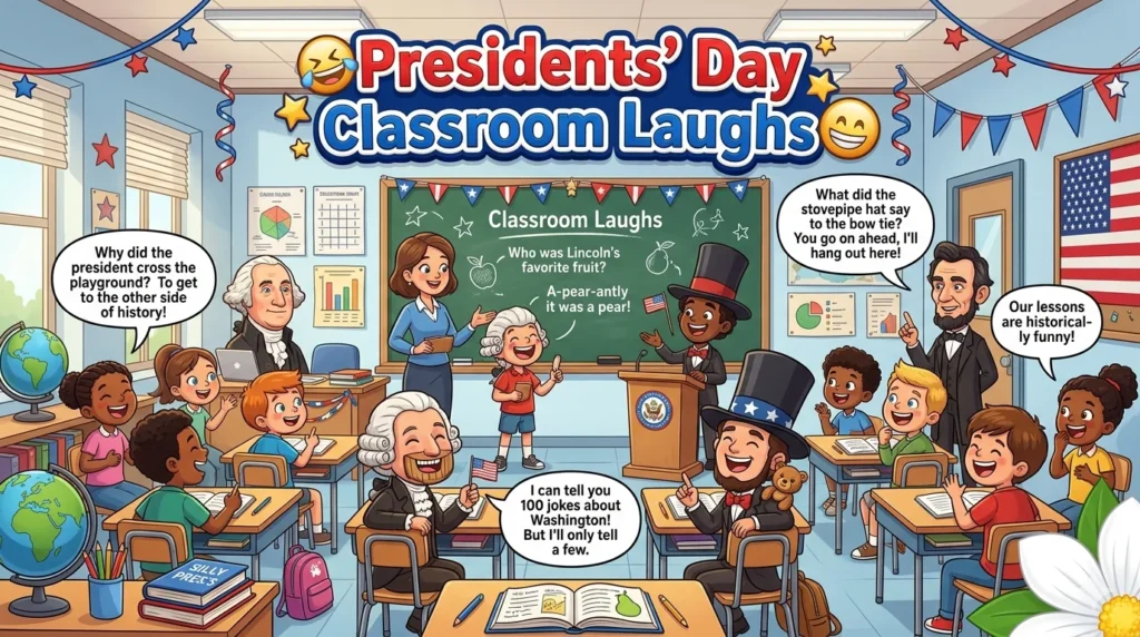 Presidents' Day Classroom Laughs