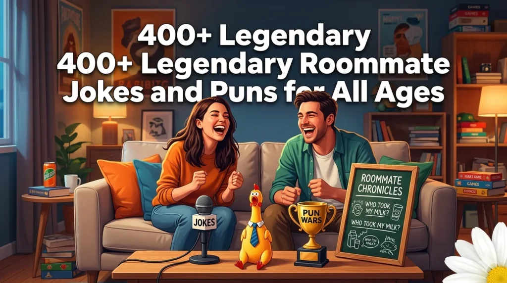 Legendary Roommate Jokes and Puns for All Ages