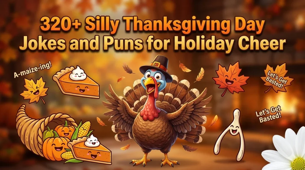 Silly Thanksgiving Day Jokes and Puns for Holiday Cheer