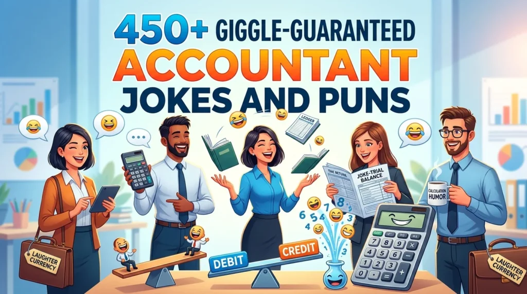 Giggle-Guaranteed Accountant Jokes and Puns