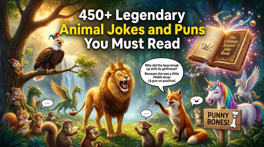 Legendary Animal Jokes and Puns You Must Read