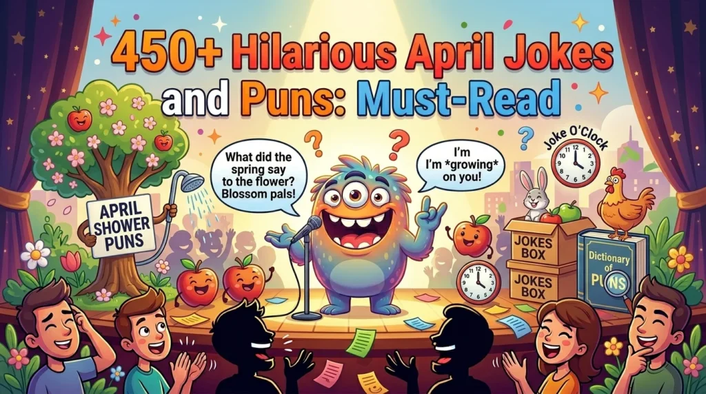 Hilarious April Jokes and Puns: Must-Read