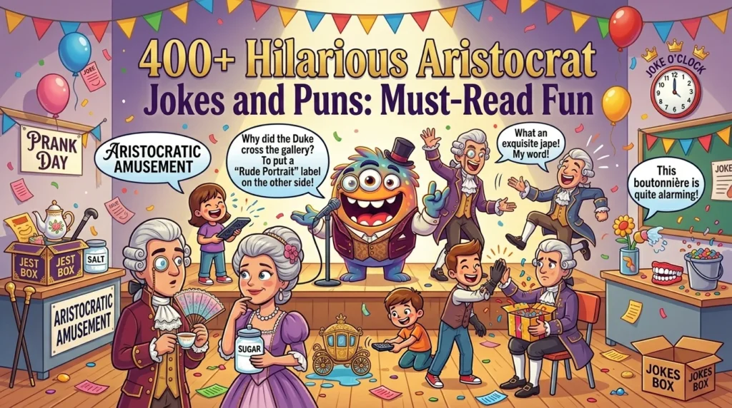 Hilarious Aristocrat Jokes and Puns: Must-Read Fun