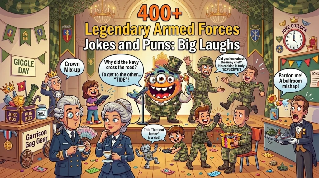 Legendary Armed Forces Jokes and Puns for Big Laughs