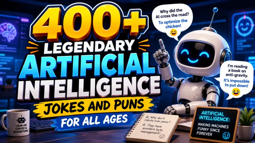 Legendary Artificial Intelligence Jokes and Puns for All Ages