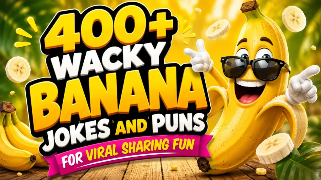 Wacky Banana Jokes and Puns for Viral Sharing Fun