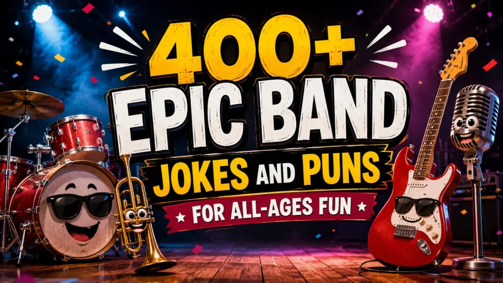 Epic Band jokes and Puns for All-Ages Fun