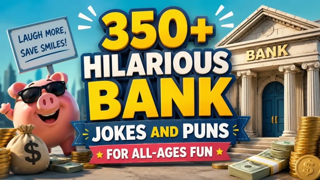 Hilarious Bank Jokes and Puns for All-Ages Fun