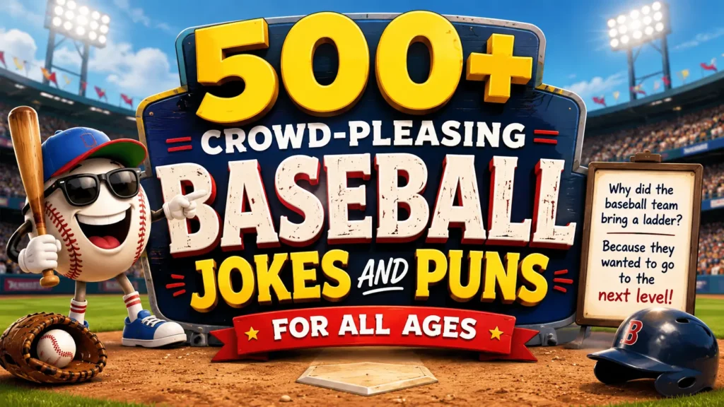 Crowd-Pleasing Baseball jokes and Puns for All Ages