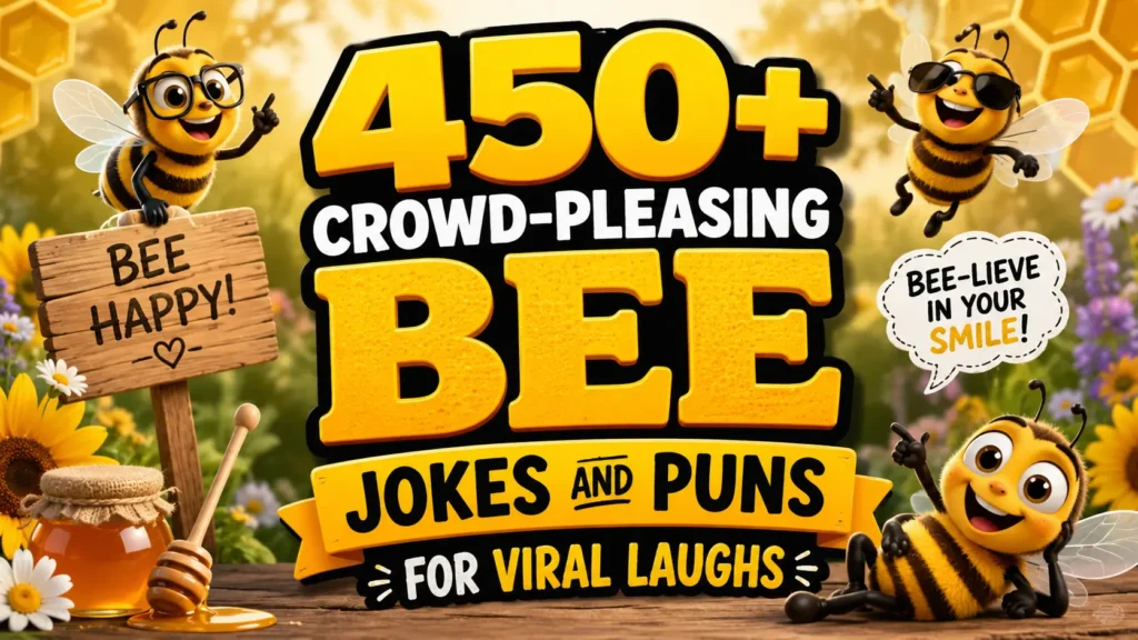 Crowd-Pleasing Bee jokes and Puns for Viral Laughs