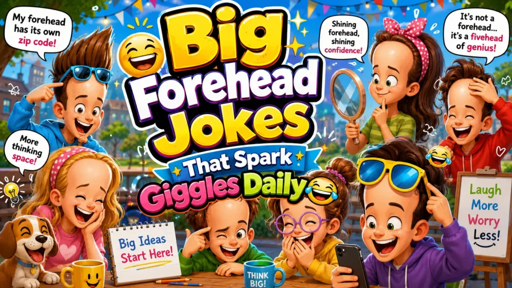 Big Forehead Jokes That Spark Giggles Daily